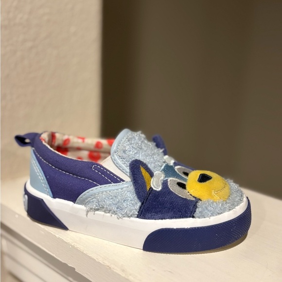 Bluey Bingo Ground Up Shoes Fleece Low-Top Slip-on Tennis Shoes 8C - Picture 2 of 9
